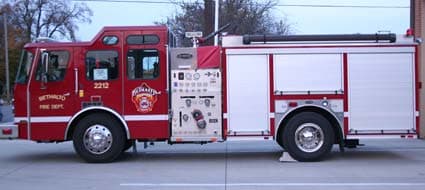 Logo on Fire Truck Logo on Fire Truck