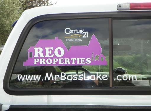 Vehicle window lettering Vehicle window lettering