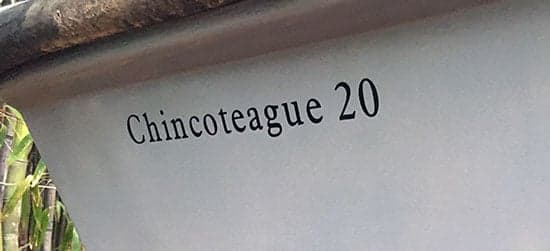 Custom Vinyl Boat Lettering