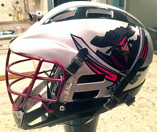 Custom Vinyl Logo For Helmet