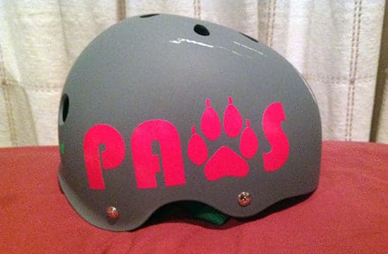 Vinyl Logo Decal For Helmet