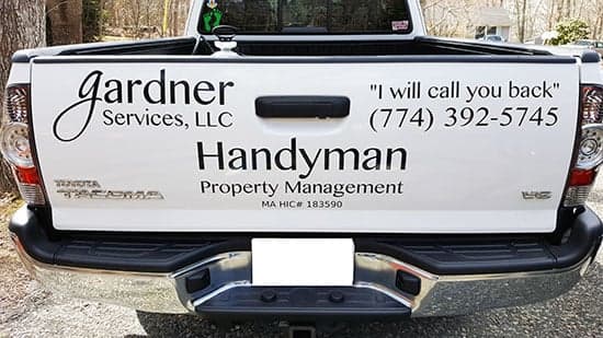 Custom Vinyl Lettering For Work Truck Custom Vinyl Lettering For Work Truck
