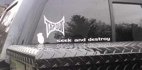 Truck Window Lettering Truck Window Lettering