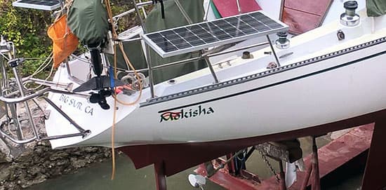 Custom Vinyl Boat Name and Port of Call Custom Vinyl Boat Name and Port of Call