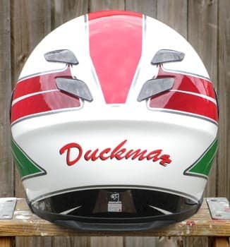 Helmet Lettering