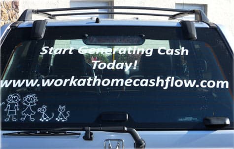 Vehicle Lettering