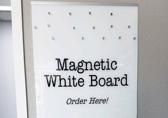 Custom Vinyl Lettering For Magnetic White Board Custom Vinyl Lettering For Magnetic White Board