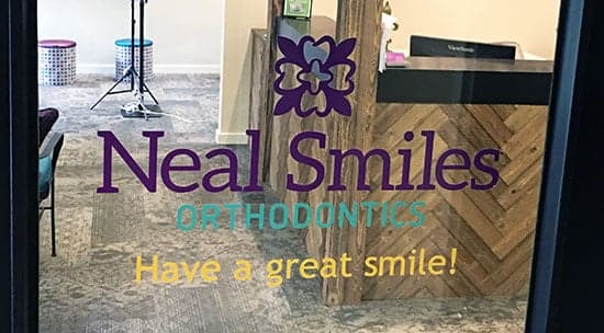 Glass Door Vinyl Decals