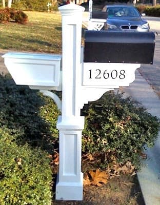 Vinyl mailbox numbers