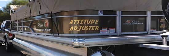 Custom Boat Lettering
