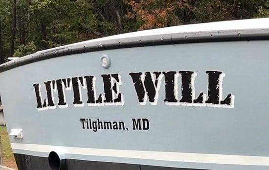 Custom Vinyl Lettering For Boat Name