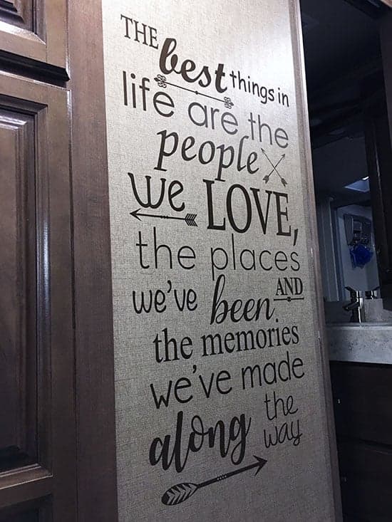 Custom Vinyl Wall Lettering