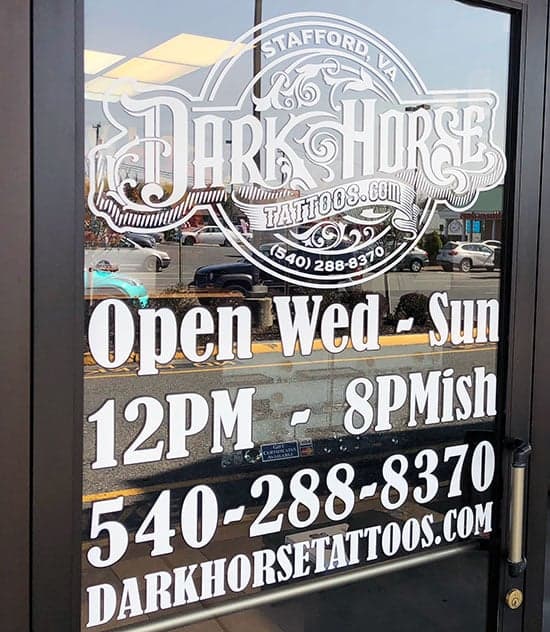 Custom Vinyl Decals For Strefront Window