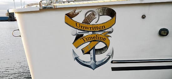 Custom Vinyl Logo For Boat