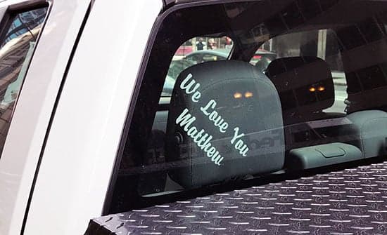 Custom Vinyl Decal For Truck Window