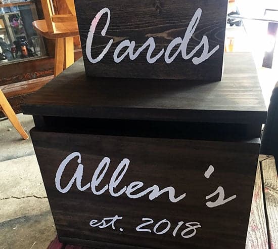 Custom Vinyl Lettering For Box
