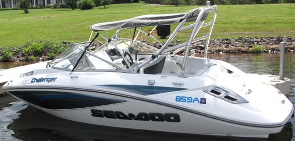 Custom Vinyl Boat Registration Numbers