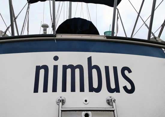 Boat Name Lettering