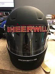 Helmet lettering Helmet lettering