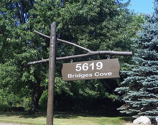 Custom Vinyl Lettering To Show Address Custom Vinyl Lettering To Show Address