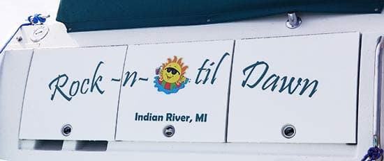 Custom Vinyl Lettering For Boat Name Custom Vinyl Lettering For Boat Name