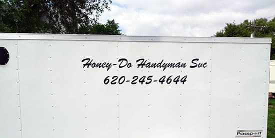 Custom Vinyl Lettering For Trailer Custom Vinyl Lettering For Trailer