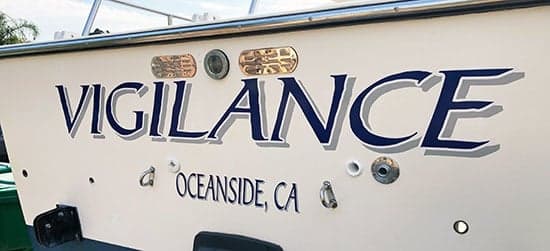 Custom Vinyl Lettering For Boat Name Custom Vinyl Lettering For Boat Name