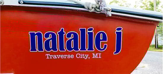 Custom Vinyl Lettering For Boat Name Custom Vinyl Lettering For Boat Name