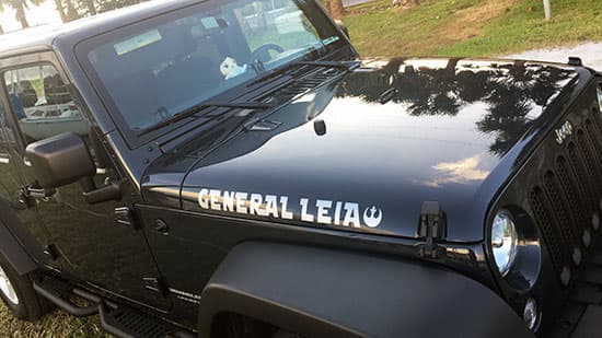 Custom Vinyl Lettering For Jeep Custom Vinyl Lettering For Jeep