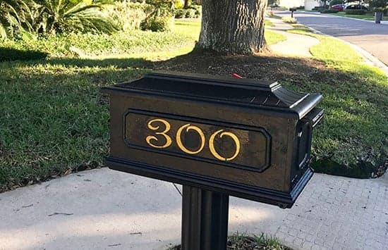 Custom Vinyl Mailbox Numbers Custom Vinyl Mailbox Numbers