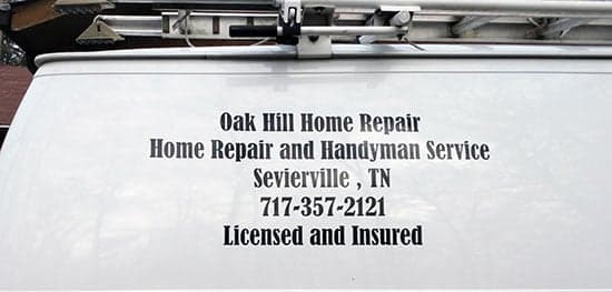 Custom Vinyl Lettering For Company Van Custom Vinyl Lettering For Company Van