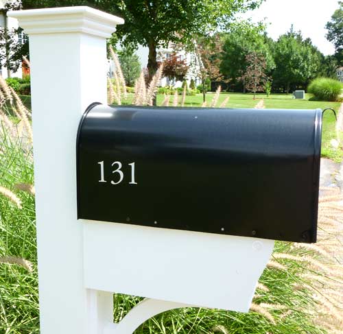 Vinyl mailbox numbers Vinyl mailbox numbers