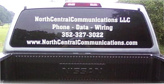 Vinyl Lettering for a truck Vinyl Lettering for a truck