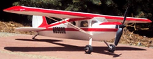 Custom lettering on a model plane