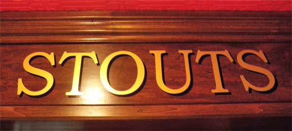 Custom vinyl wall lettering