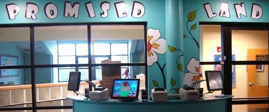 Vinyl wall lettering