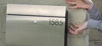 Custom Mailbox Lettering Custom Mailbox Lettering