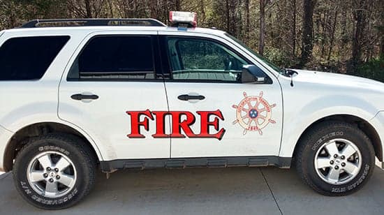 Custom Vinyl Lettering For Fire Vehicle Custom Vinyl Lettering For Fire Vehicle