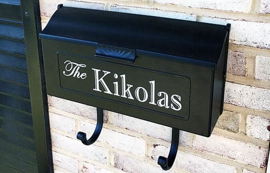 Custom Vinyl Lettering For Mailbox Custom Vinyl Lettering For Mailbox