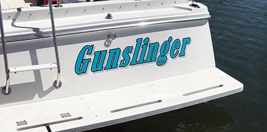 Custom Vinyl Lettering For Boat Name Custom Vinyl Lettering For Boat Name