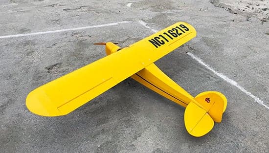 Custom Vinyl Lettering For RC Plane