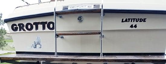 Custom Vinyl Decal For Boat