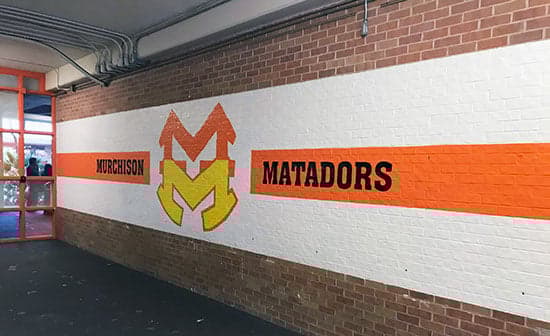 Custom Vinyl Wall Lettering