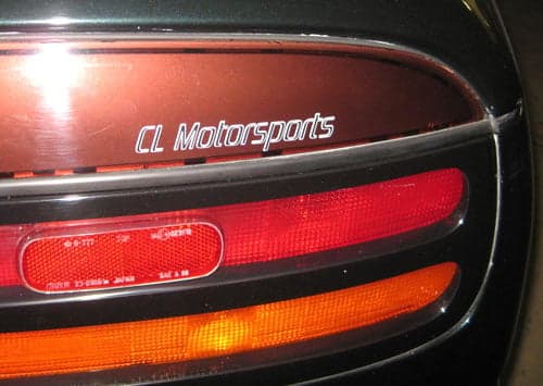 Custom lettering on a vehicle Custom lettering on a vehicle