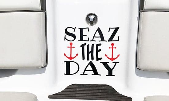 Custom Vinyl Boat Name Custom Vinyl Boat Name