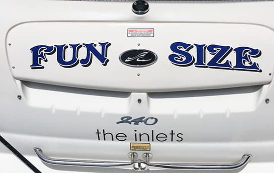 Custom Vinyl Boat Lettering Custom Vinyl Boat Lettering