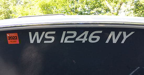 Custom Vinyl Boat Registration Numbers Custom Vinyl Boat Registration Numbers