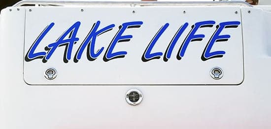 Custom Vinyl Boat Lettering Custom Vinyl Boat Lettering