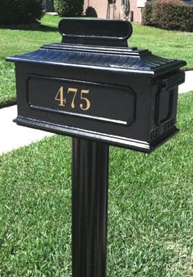 Vinyl mailbox numbers Vinyl mailbox numbers
