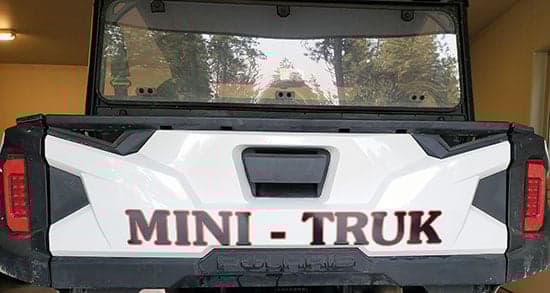Custom Vinyl Lettering For Vehicle